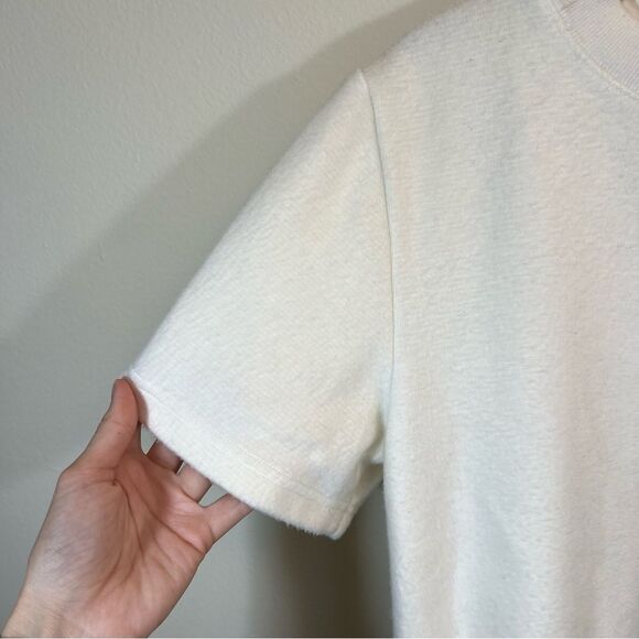 ✨ Steventai Women’s White Fleece Top Medium - Picture 4 of 12